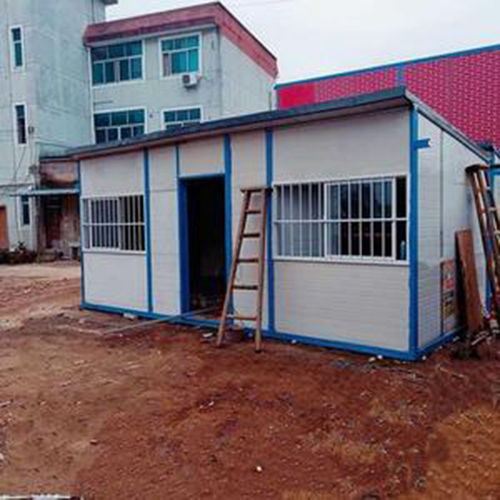 平顶双层k式活动板房批发价格 云南华茂钢结构